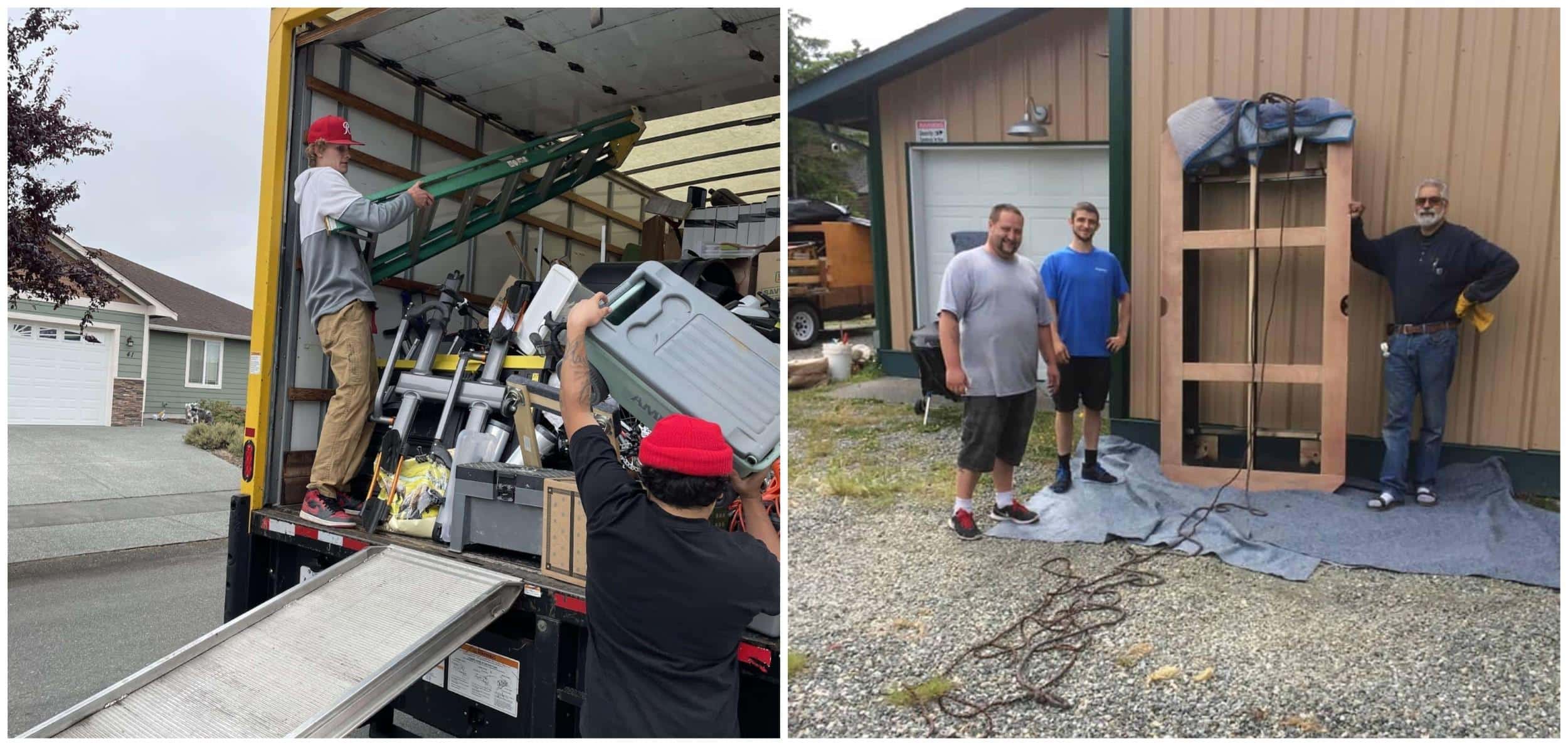 Skilled team of furniture movers serving King County Expert furniture packing and moving in WA